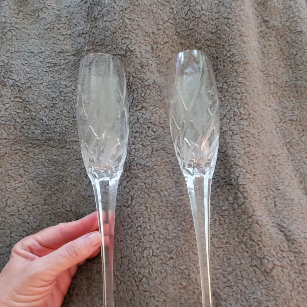 Champagne flutes - Picture 2 of 2